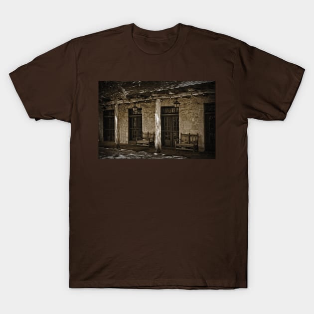Alamo Adobe T-Shirt by KirtTisdale